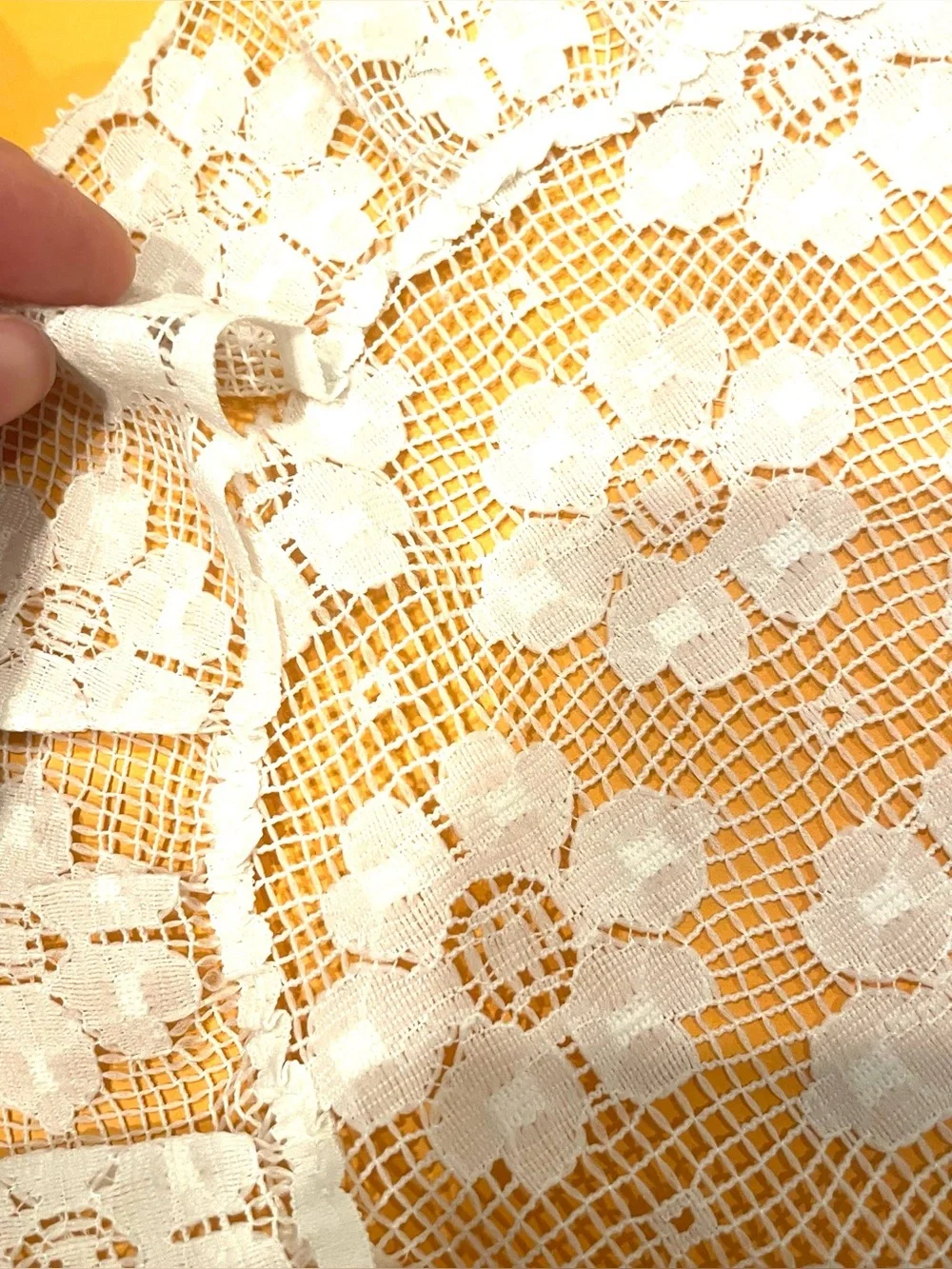 2 12” vintage doilies
